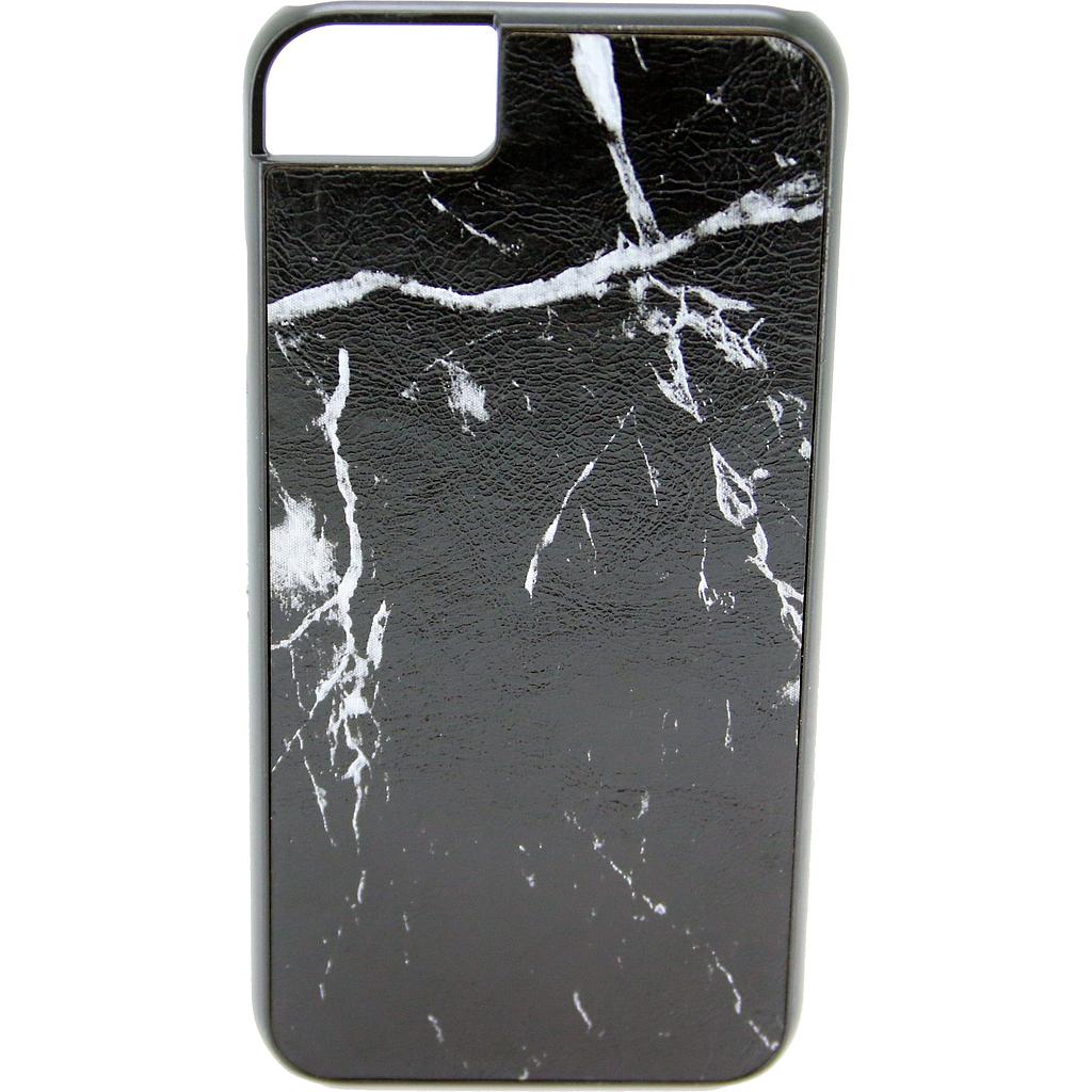 IPHONE 7/8/SE sort marmor bagcover