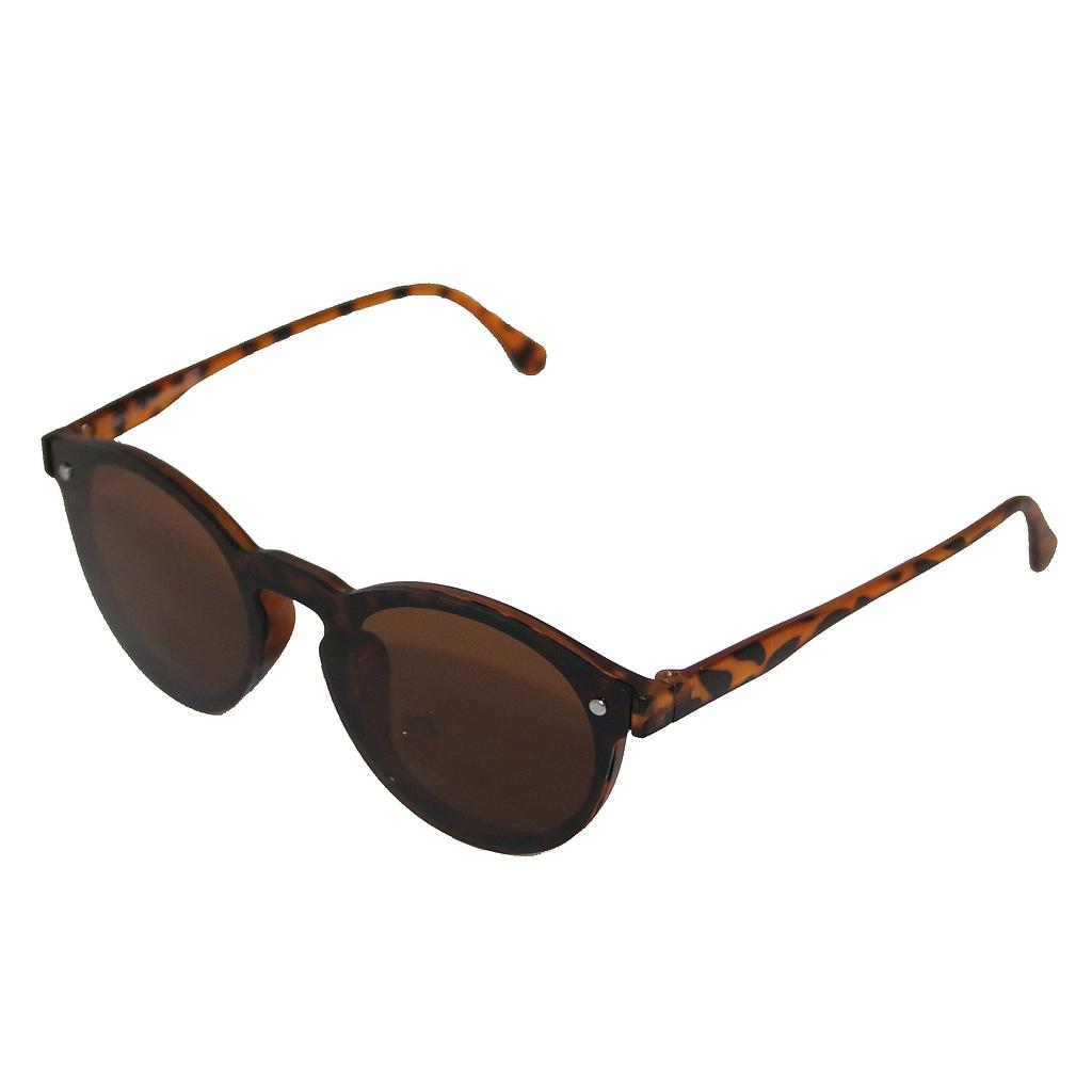 Dame solbrille brun leopard med brune glas