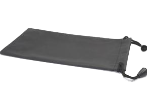 Sort Brille pose lavet af microfiber