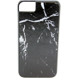 [812013] IPHONE 7/8/SE sort marmor bagcover