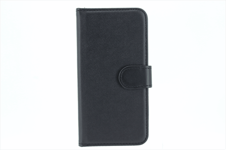 [812001] IPHONE 7/8/SE cover Sort TPU med klap