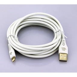 [805158] Iphone til USB A kabel 3,0 m hvidt