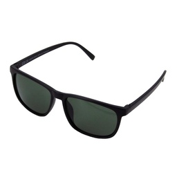 [404178-20213] Herre Solbrille mat sort med Kategori 3 grønne glas