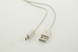 [805644] Micro USB til USB A kabel 3,0 meter hvidt
